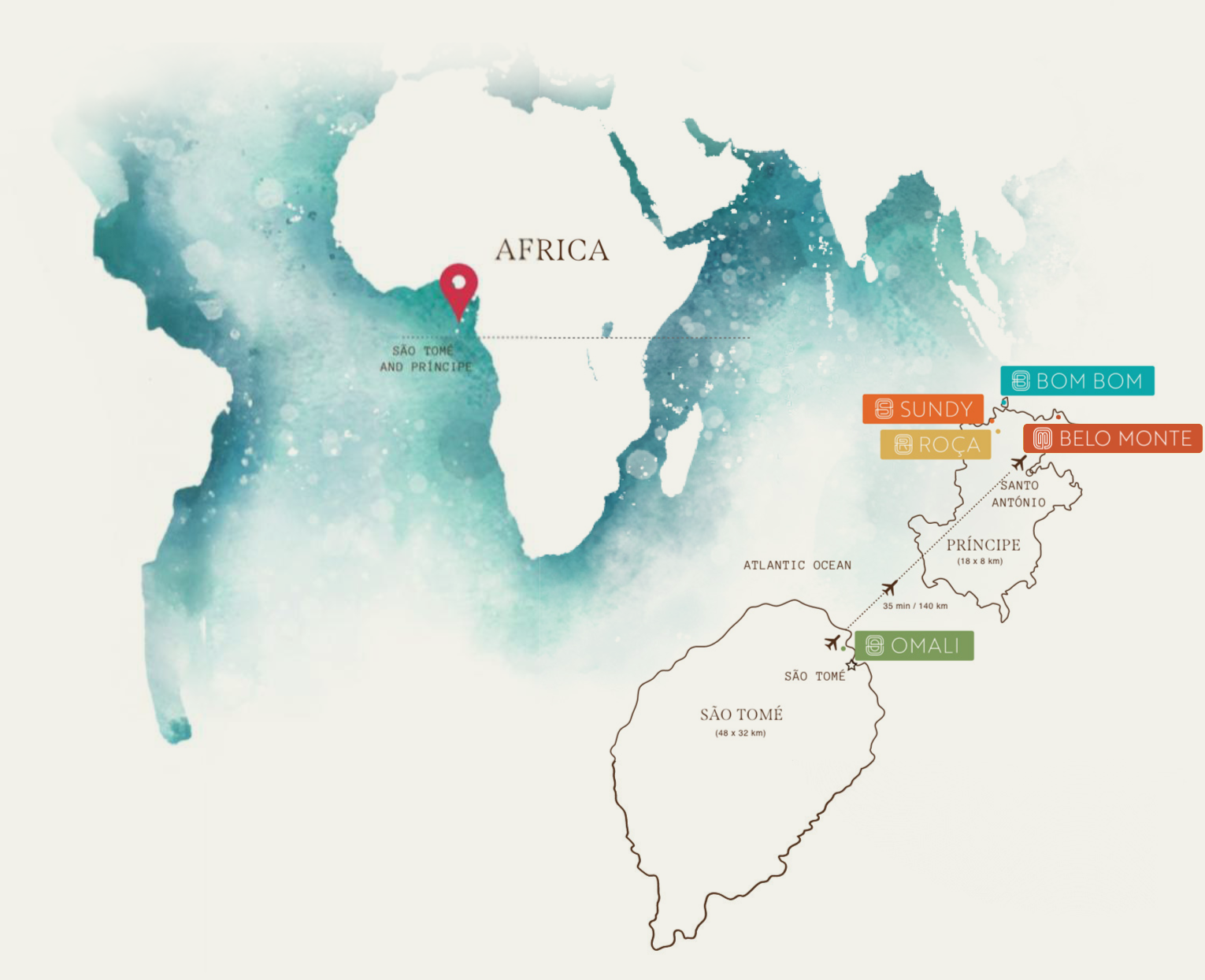 Bem-vindo a um paraíso escondido na África Ocidental