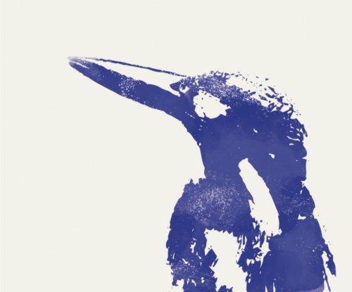 Ilustração de um pássaro martinete azul-escuro da Príncipe Collection Hotels.